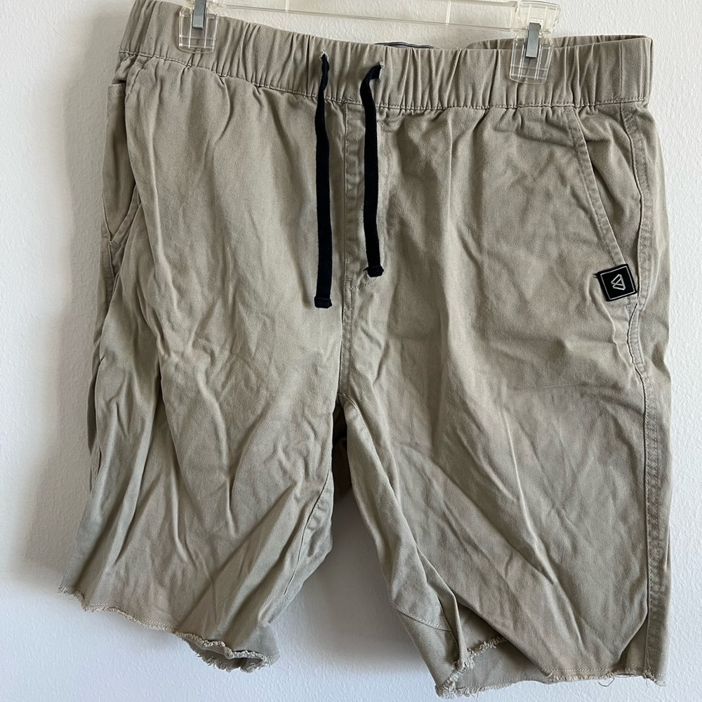 ManMade LA Men's Khaki Casual Shorts
